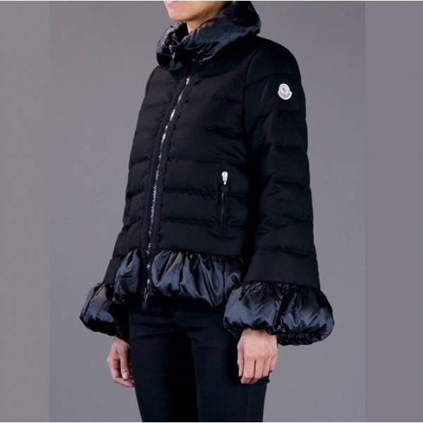 Moncler Donna Giù cappotto Bubble Decorazione scuro verde Outlet M1149